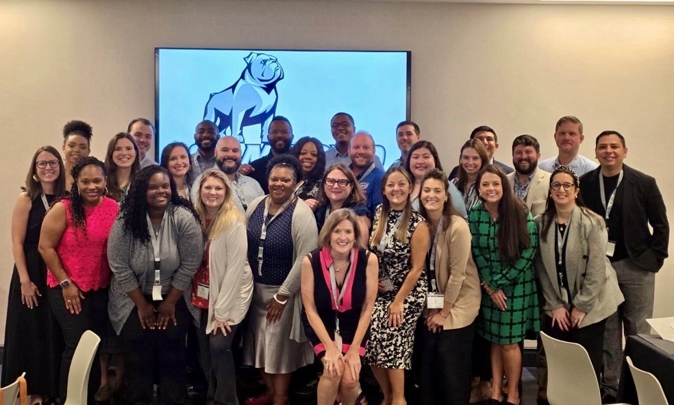 group of professional program alumni